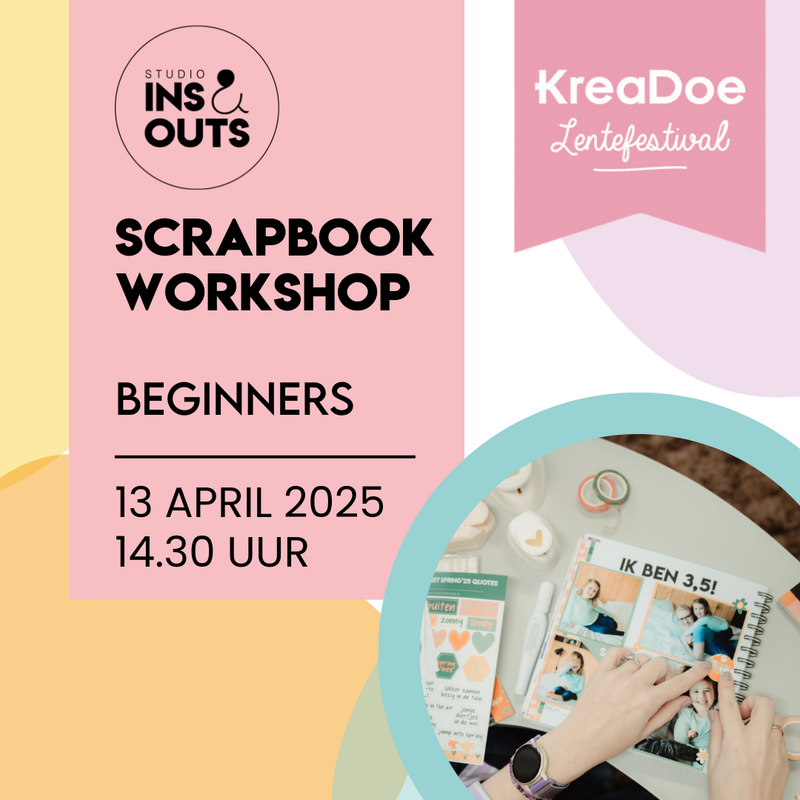 Workshop KreaDoe Lentefestival - BEGINNERS - zondag 14.30