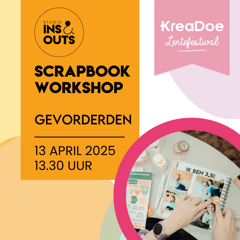 Workshop KreaDoe Lentefestival - GEVORDERDEN - zondag 13.30