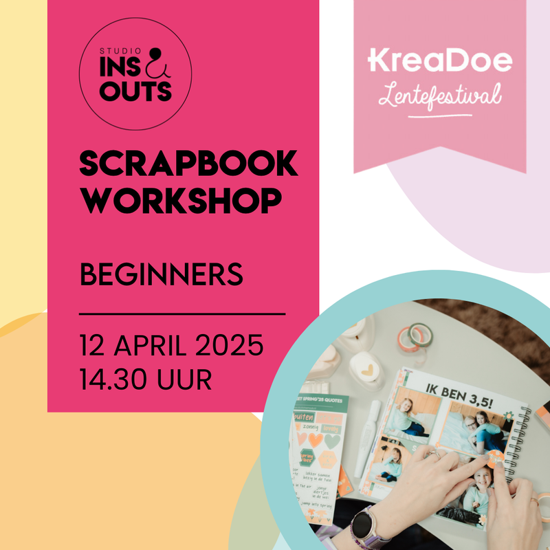 Workshop KreaDoe Lentefestival - BEGINNERS - zaterdag 14.30