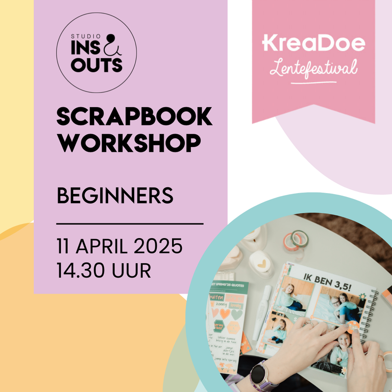 Workshop KreaDoe Lentefestival - BEGINNERS - vrijdag 14.30