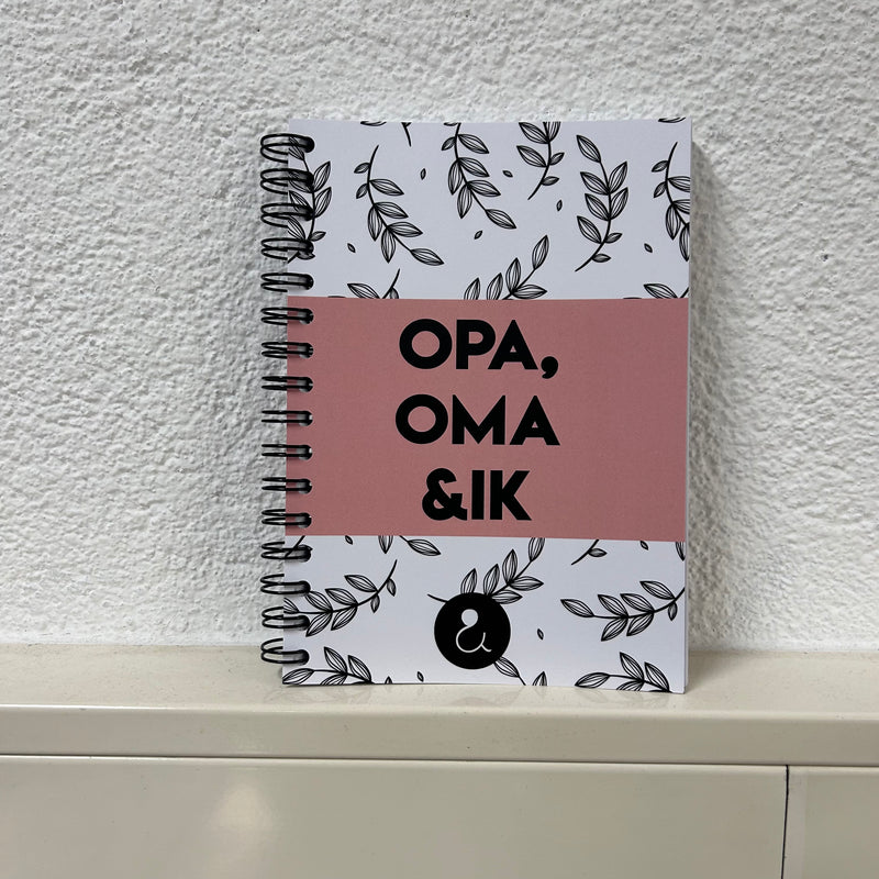 Opa, Oma &amp; Ich | PFIRSICH-Ausfüll buch (faires Angebot)