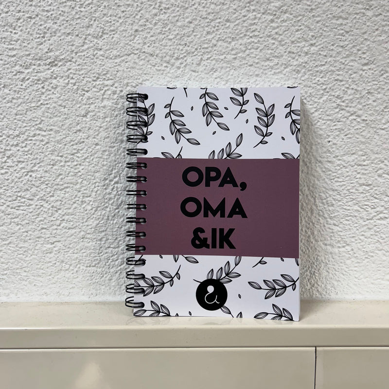 Opa, Oma &amp; Ich | PFIRSICH-Ausfüll buch (faires Angebot)