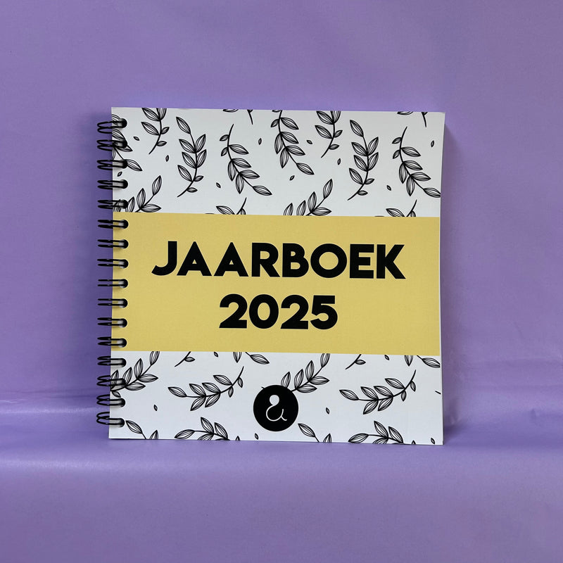 Jaarboek 2025 | BLANCO | Pastel Lichtgeel