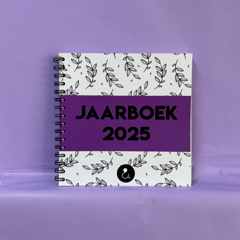 Jaarboek 2025 | BLANCO | Rainbow Paars