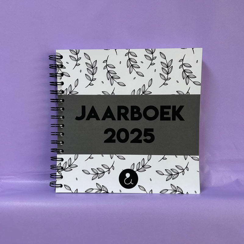 Jaarboek 2025 | BLANCO | Botanical Grijs