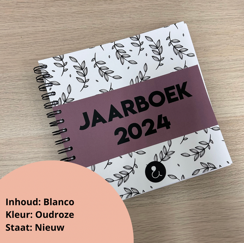 VERKAUF: Altes Rosen jahrbuch (blank)