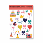 Stickervel  contour | Party'25