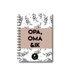 Ausfüllbuch für Opa & Oma | Sand